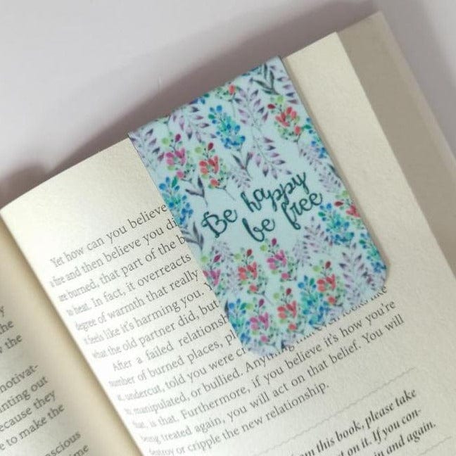 Gifts of Love Be Happy Be Free Magnetic Bookmark