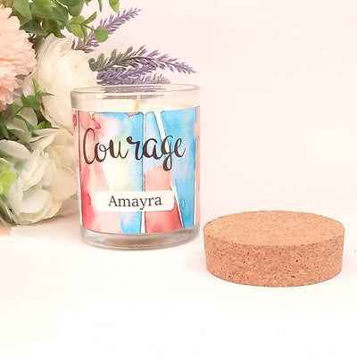 Gifts of Love \ Courage | Inner Treasures Personalised Candles