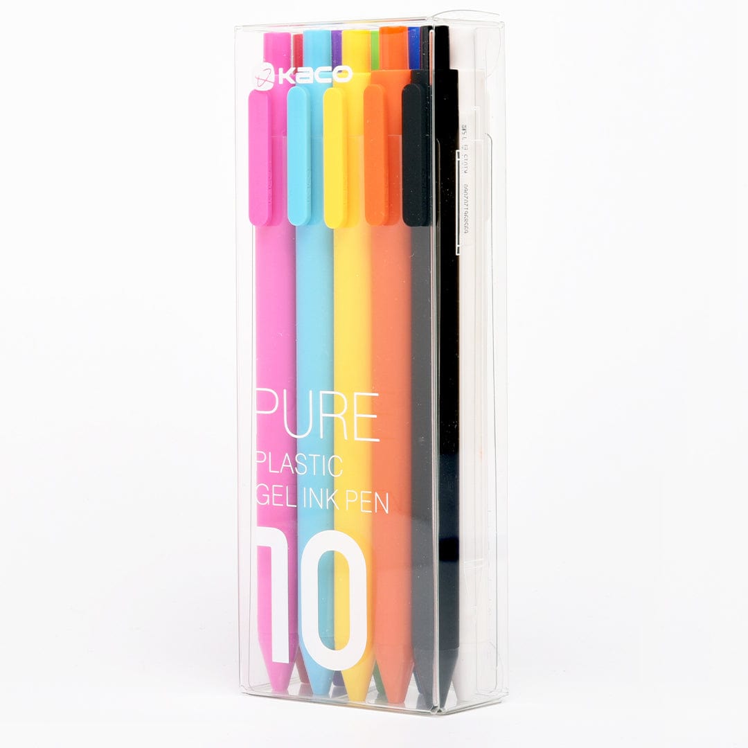 Kaco Pure Gel Pen Set of 10