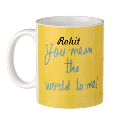 You Mean the World to Me - Ahava Coffee Mug