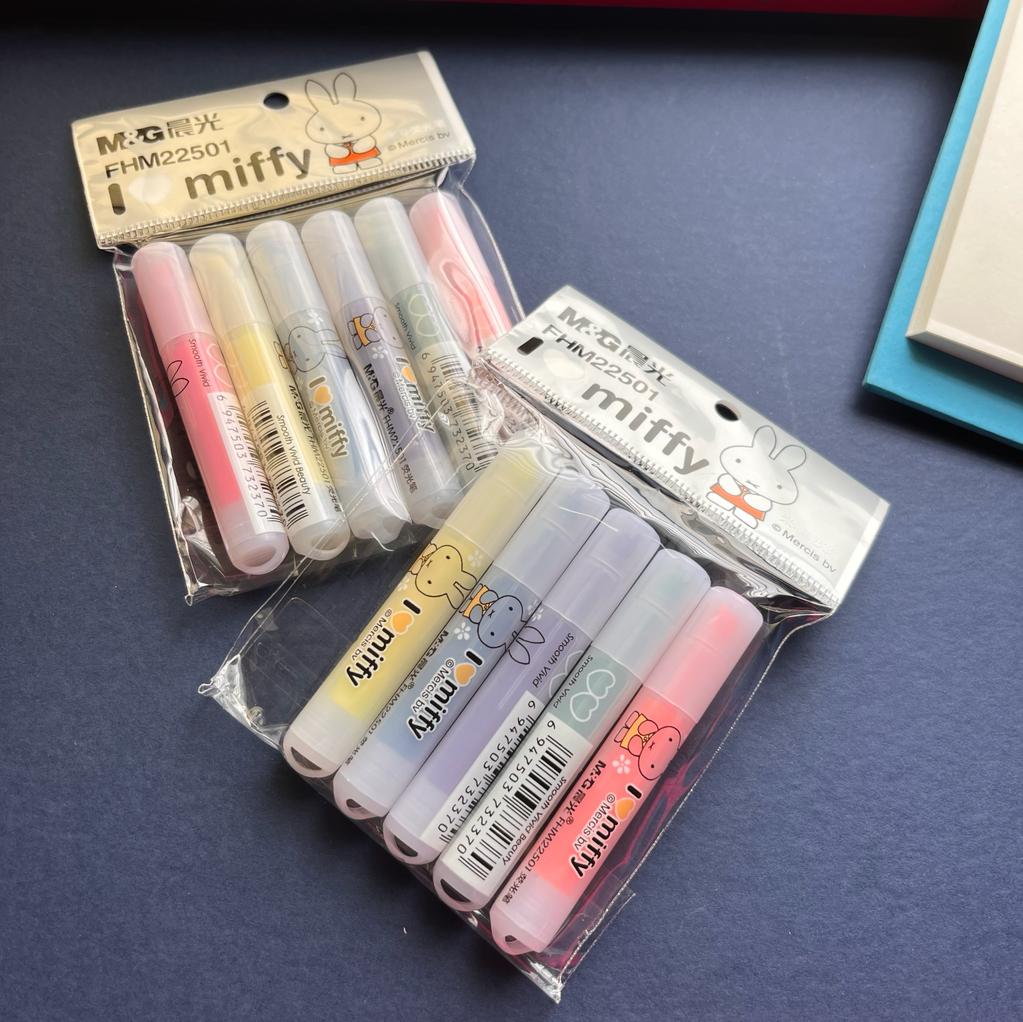 Mini Miffy Highlighters | Set of 6