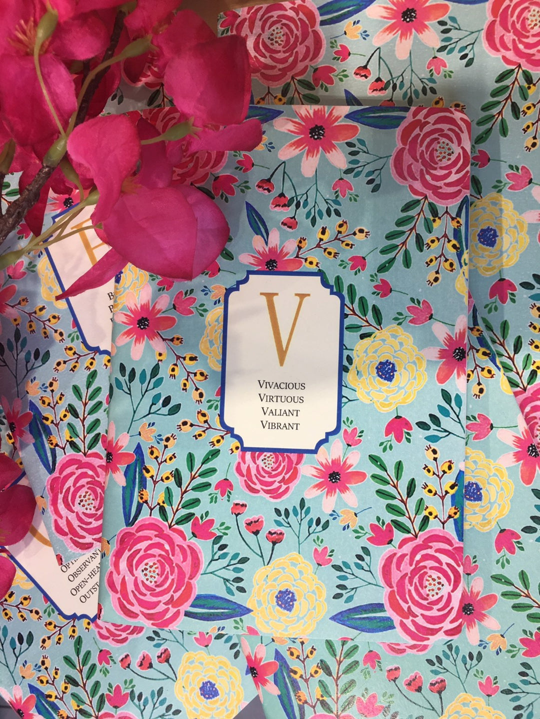 Notebook Initial Soft Cover A5 Camellia