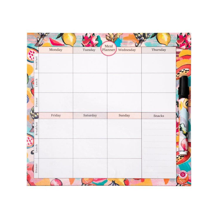 Gifts of Love Fresca Magnetic Rewritable Weekly Meal Planner