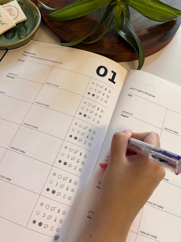 The ODD Log Gratitude Journal Gift Set