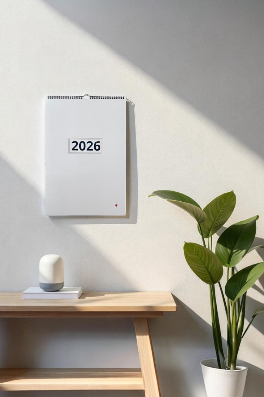 2026 Bold Wall Calendar Planner