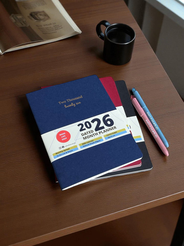 Gifts of Love 2026 Dated Month Planner full set