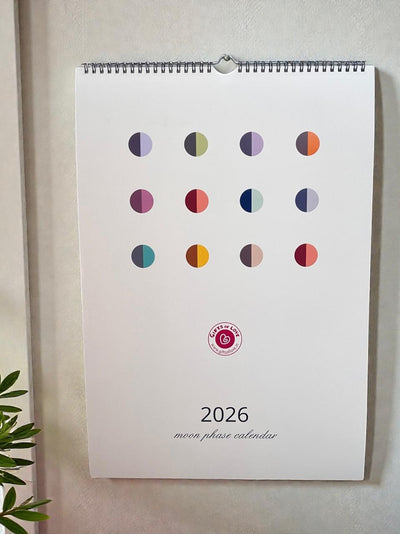 2026 Moon Phase Wall Calendar