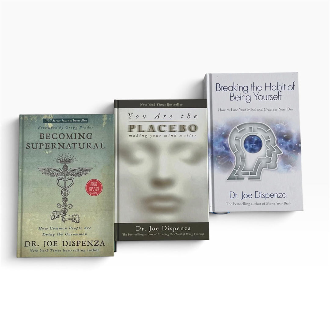 Becoming the Creator of Your Reality | Dr Joe Dispenza | Gift Set of 3 books