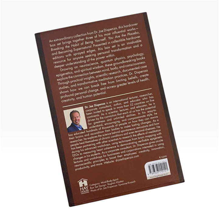 Becoming the Creator of Your Reality | Dr Joe Dispenza | Gift Set of 3 books