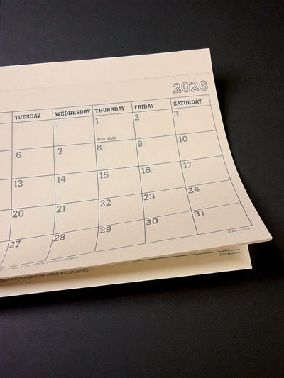 Refill - Magnetic Clipboard Calendar 2026