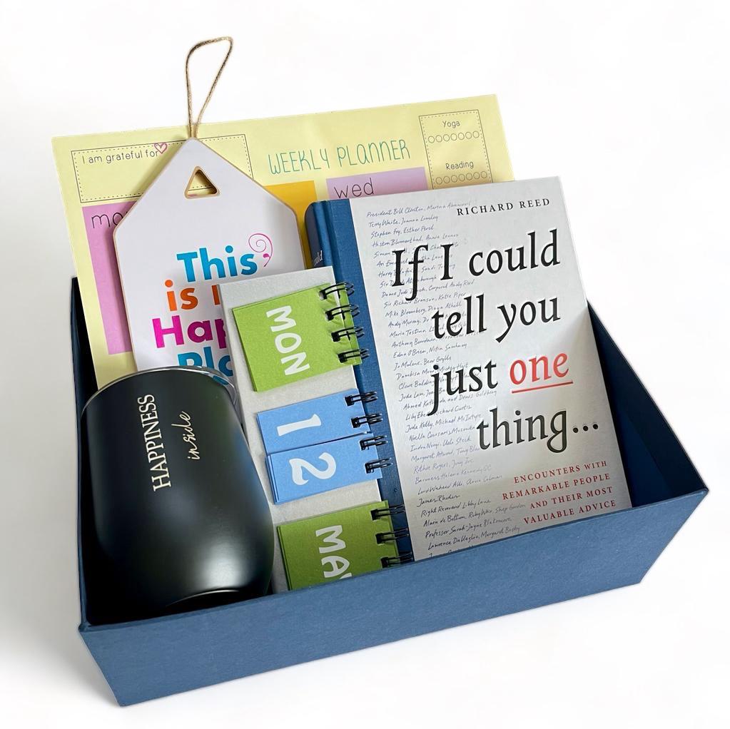 Curated Premium Boxed Gift Set | Escape to Happiness | Gifts of Love