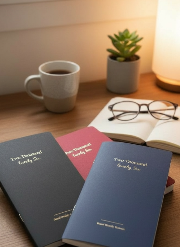 2026 Dated Week Planner with Pen