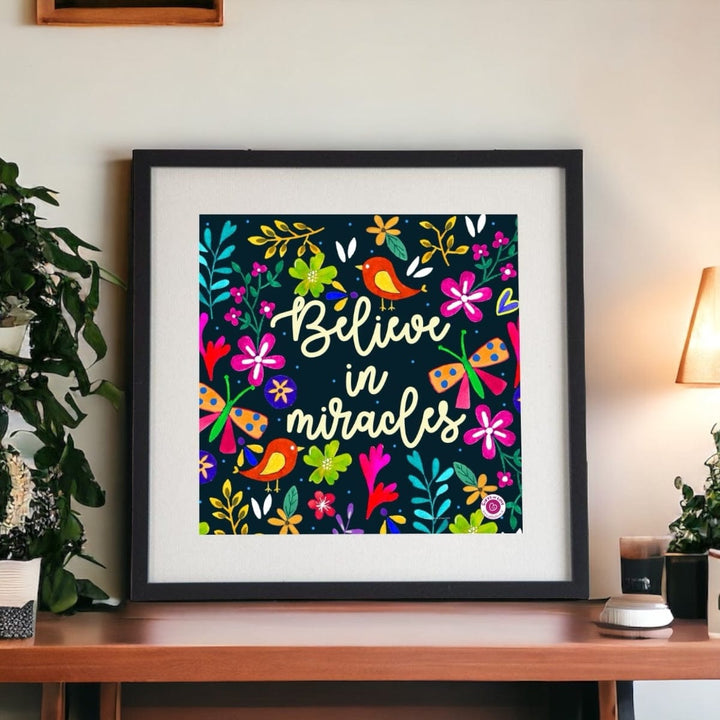 Believe in Miracles Wall Art