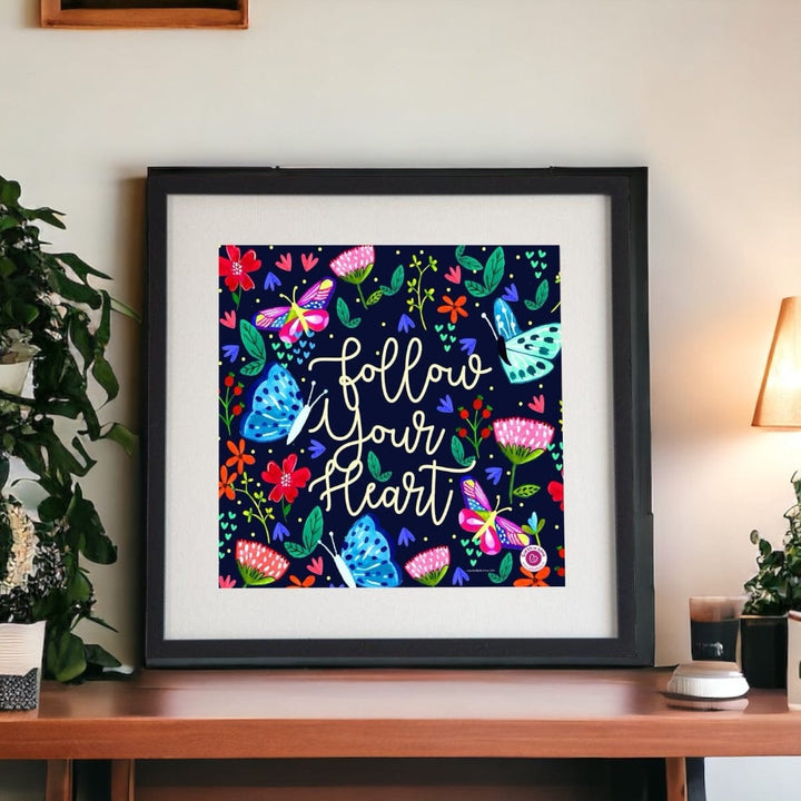 Follow Your Heart Wall Art