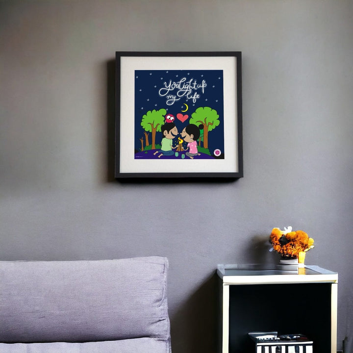 Wall Art Ahava You Light up My Life