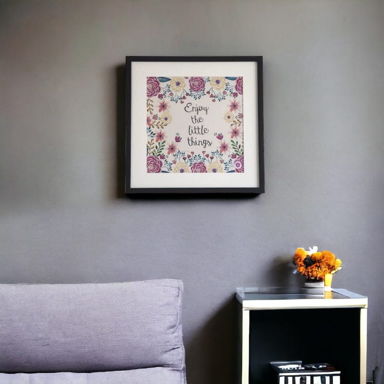 Wall Art Rosetta - Enjoy the little things