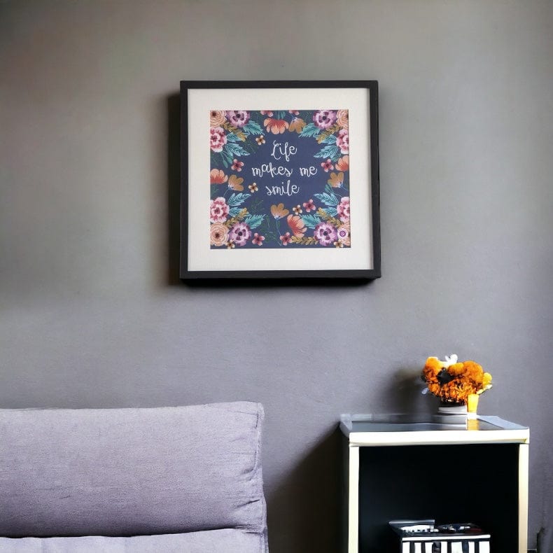 Wall Art Rosetta - Life makes me smile