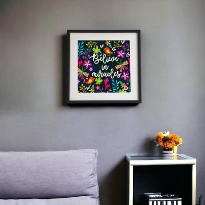 Believe in Miracles Wall Art