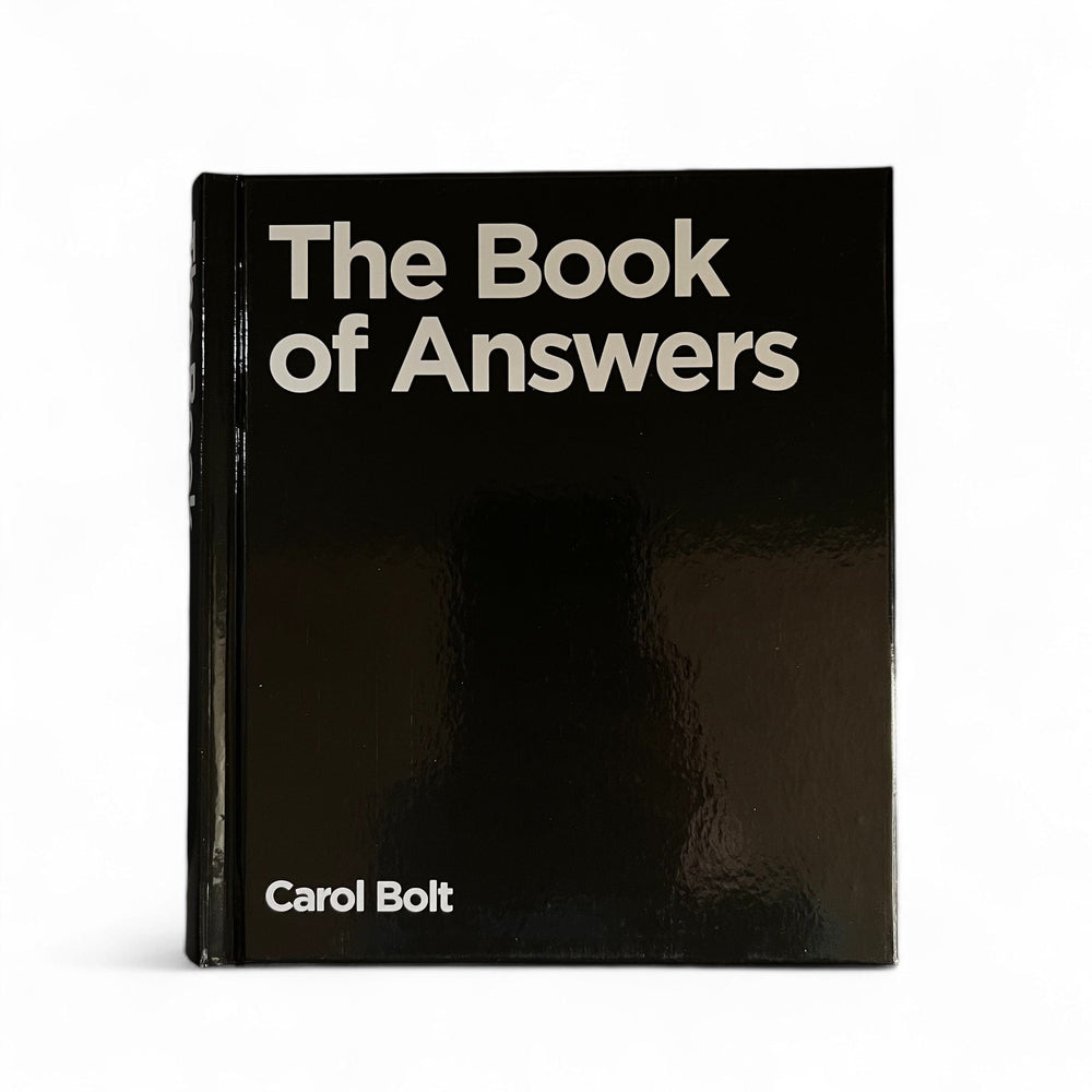 The Book of answers by Carol Bol on a white background 