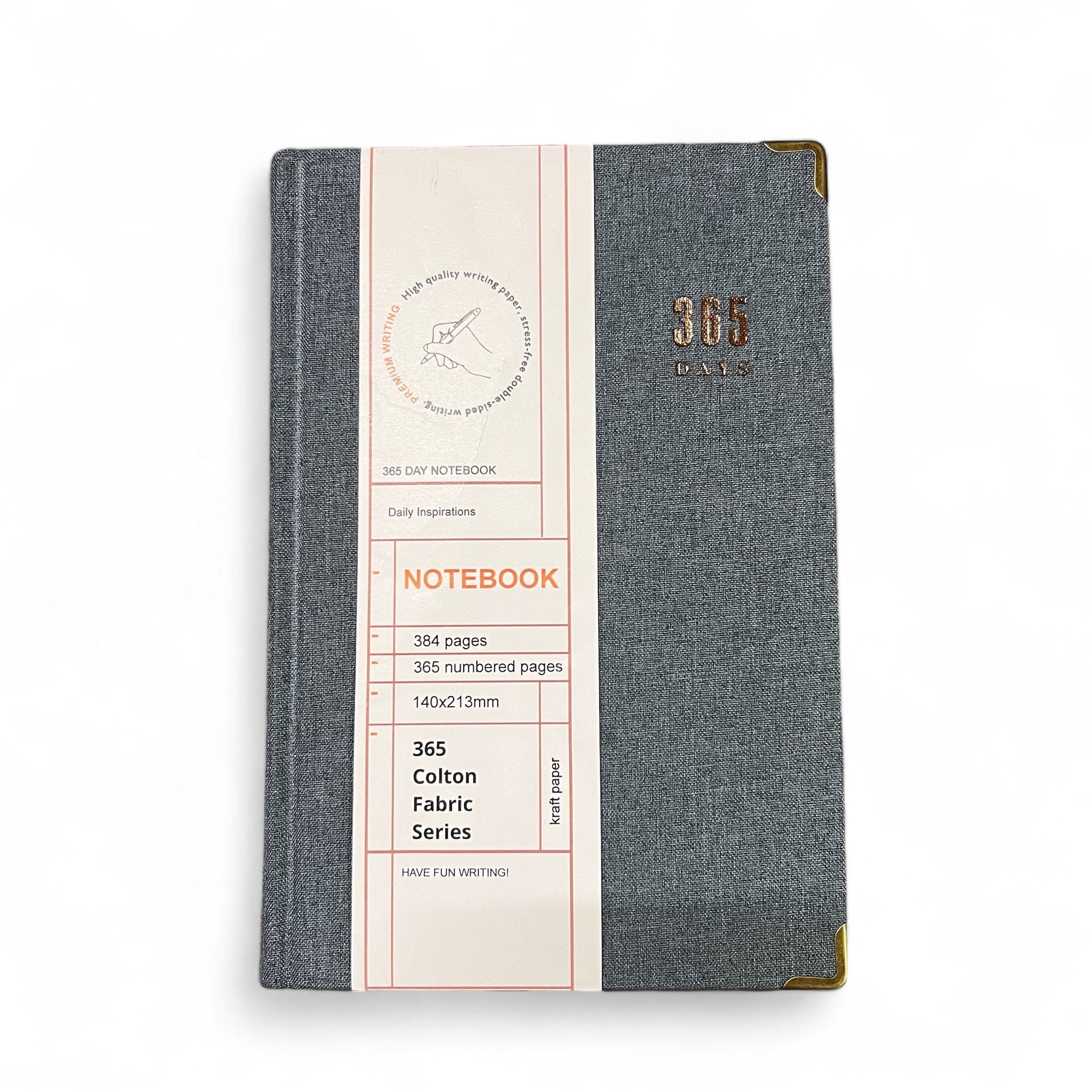 Gifts of Love | Colton Kraft paper 365 Day Notebook Planner | Hardbound versatile diary