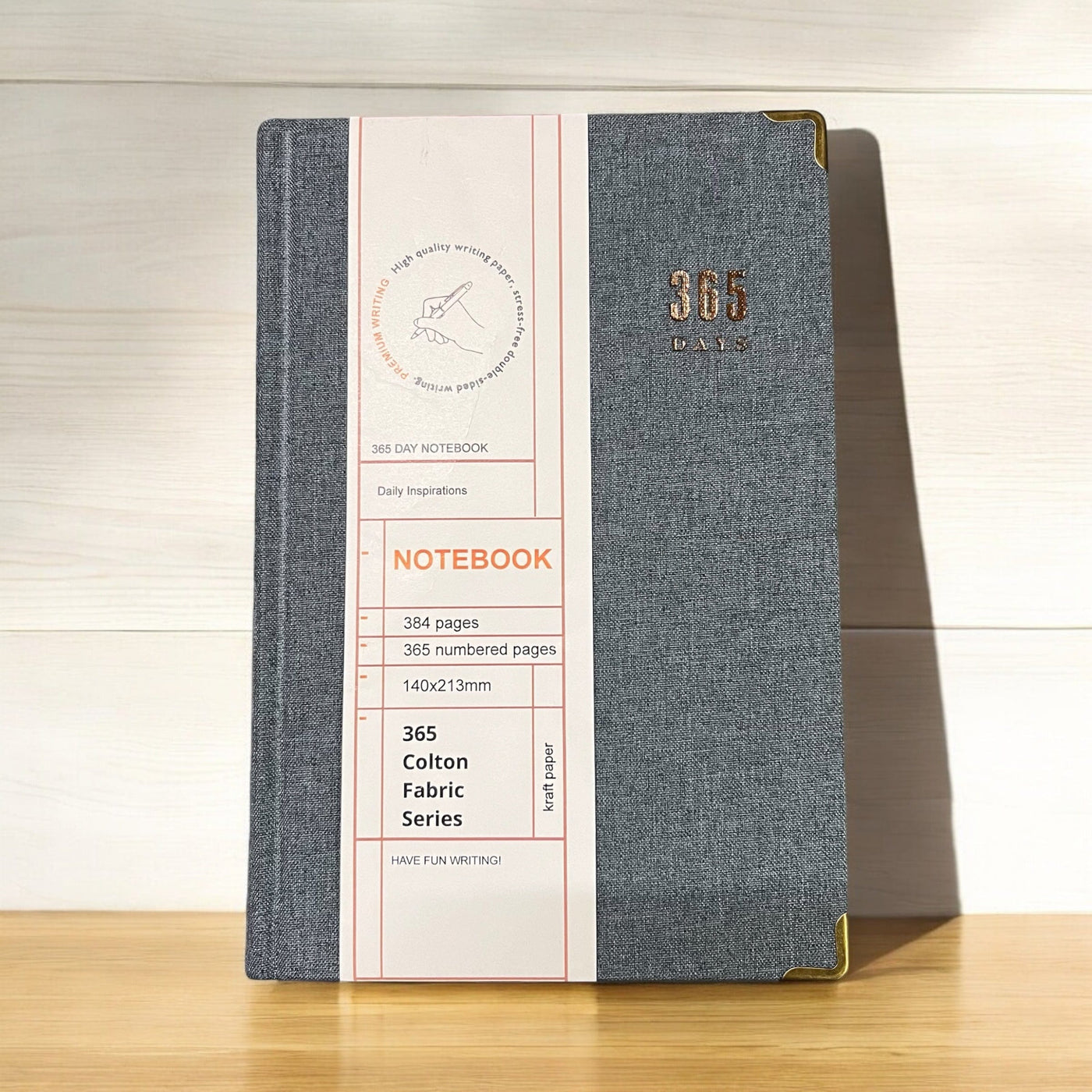 Gifts of Love | Colton Kraft paper 365 Day Notebook Planner | Hardbound versatile diary