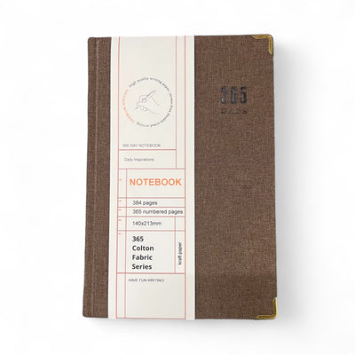 Gifts of Love | Colton Kraft paper 365 Day Notebook Planner | Hardbound versatile diary