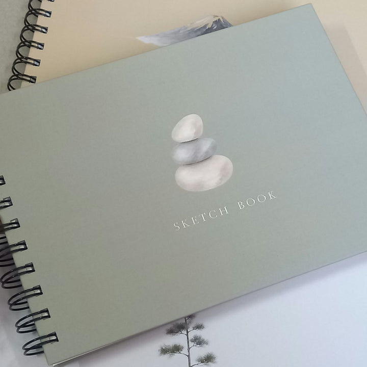 Balance Nature-Inspired Wiro Sketchbook A5