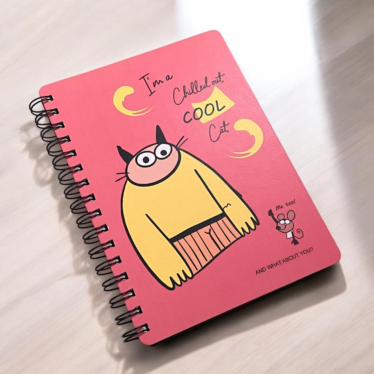 Gifts of Love A5 Spiffy Notebooks | Daily use diary | great for kids, return gifts | hardcover notebook with ruled pages 