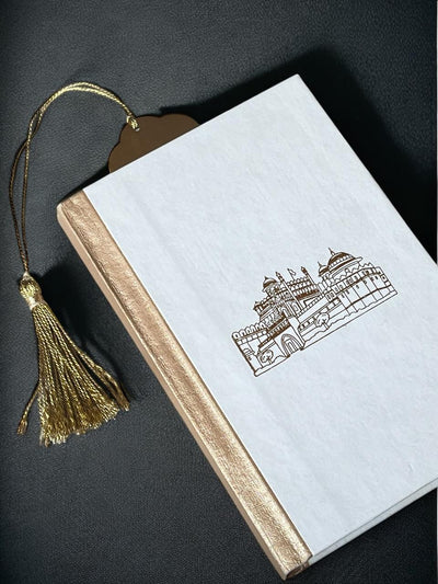 Gifts of Love | Travels in India Notebook and Metal Bookmark Stationery Gift Set