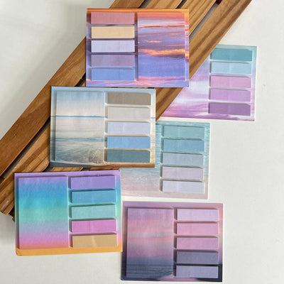 Gifts of Love Horizon Memo Sticky Notes | Set of 3