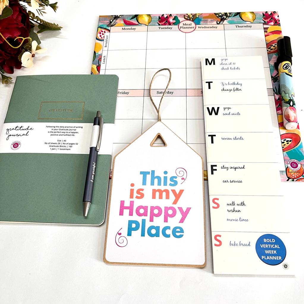 I Create My Happy Place Gift Combo | Set of 4