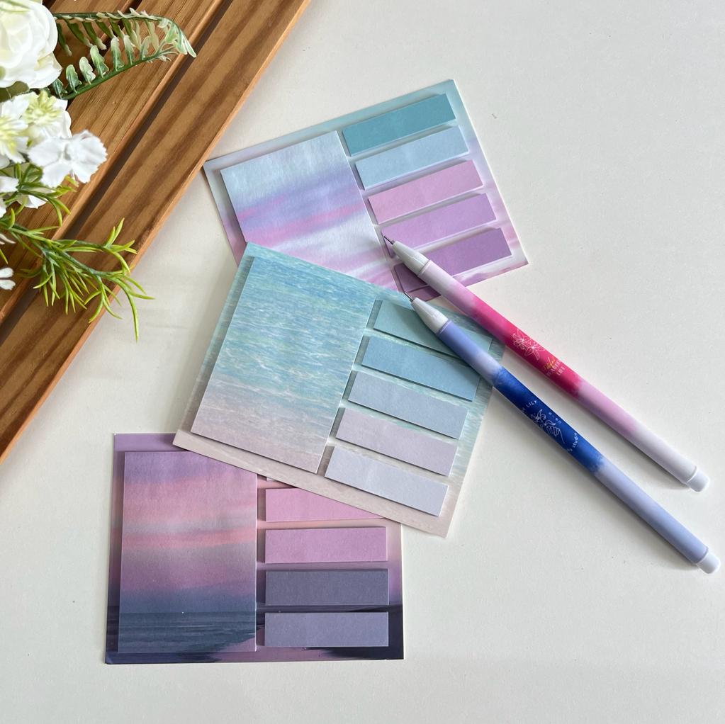 Gifts of Love Horizon Memo Sticky Notes | Set of 3