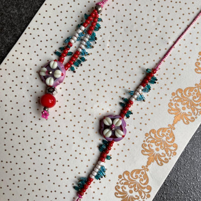 Gifts of Love One of a Kind Aadarsh Rakhi Lumba Set