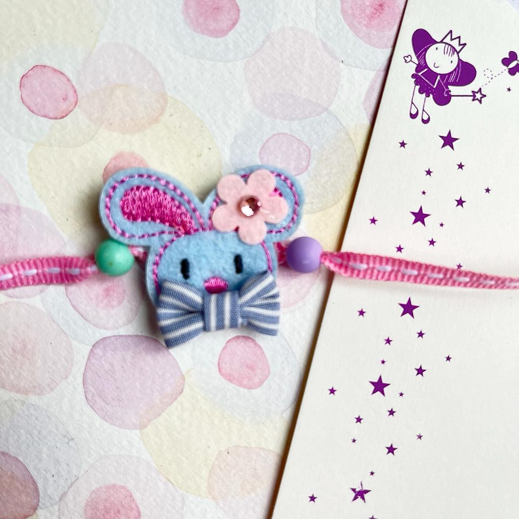 Gifts of Love Flipflop Bunny Kids Rakhi | Buy the Best Rakis in town.