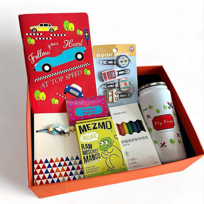 Gifts of Love Follow Your Heart at Top Speed | Rakhi Boxed Gift Hamper | Useful & Happy Gifting