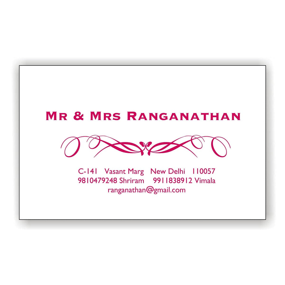 Gifts of Love Personalised Name Cards