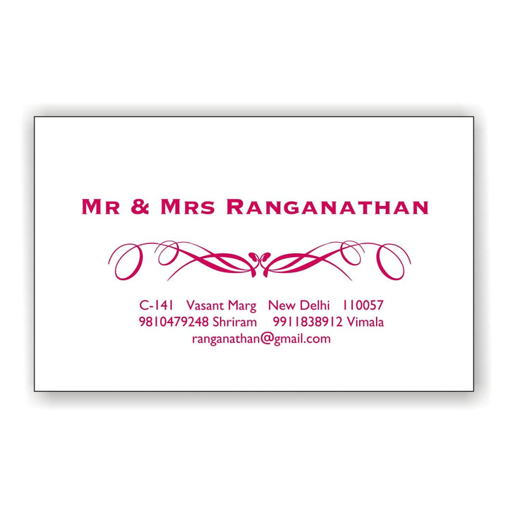 Gifts of Love Personalised Name Cards