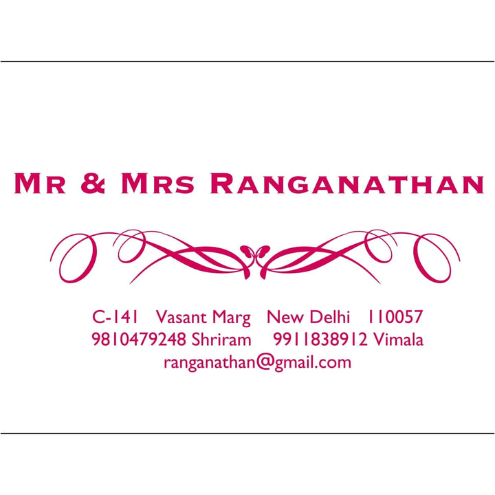 Gifts of Love Personalised Name Cards