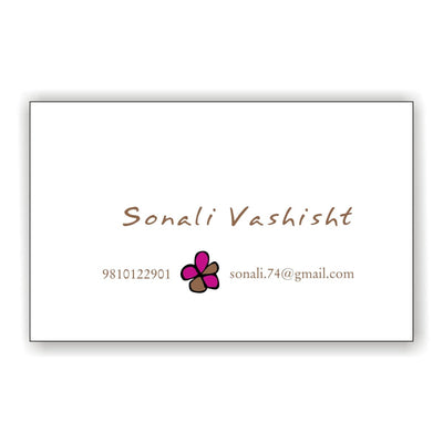 Gifts of Love Personalised Name Card