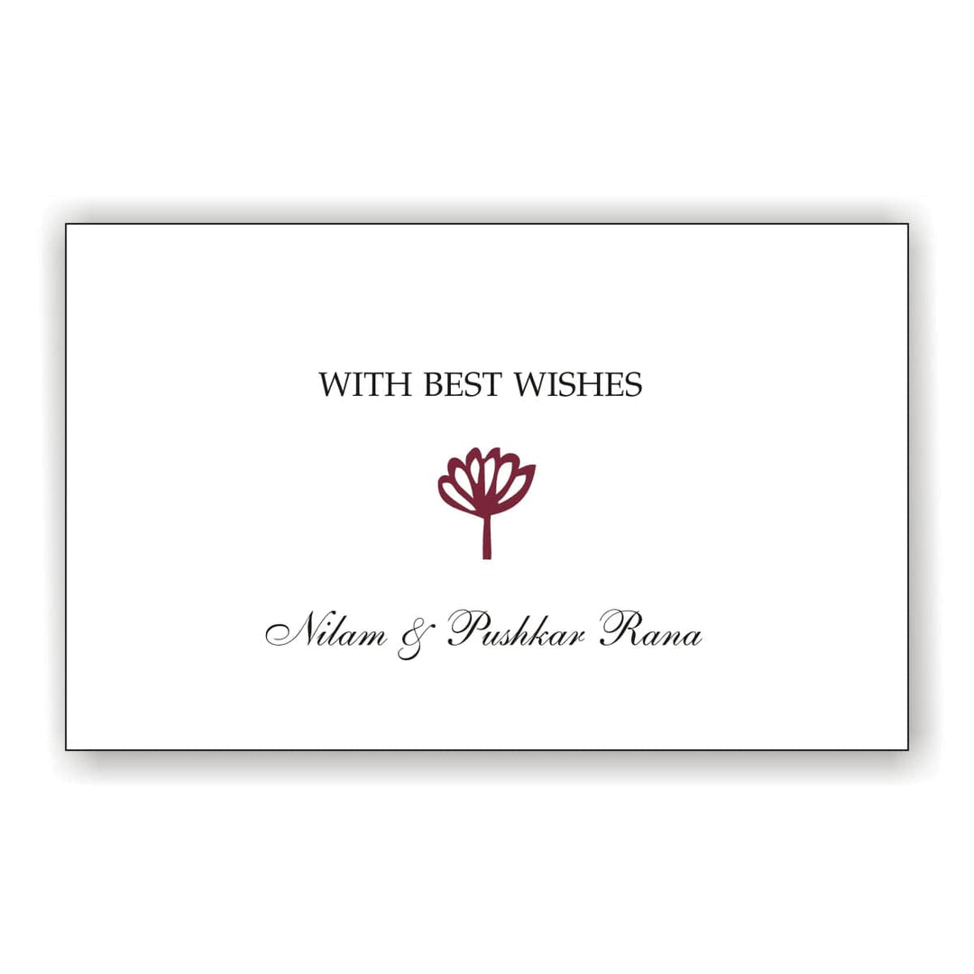 Gifts of Love Personalised Name Card