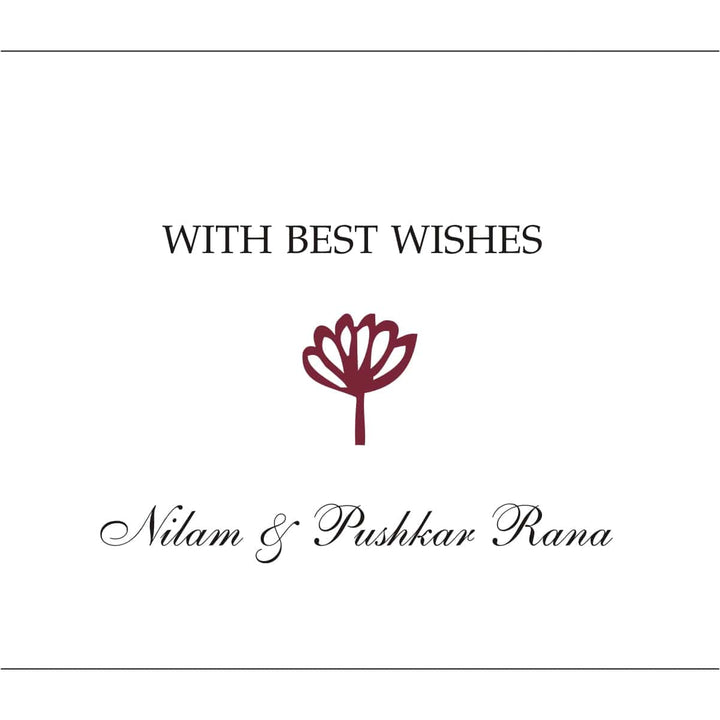 Gifts of Love Personalised Name Card