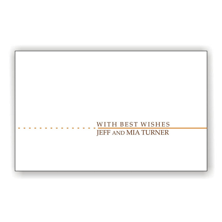 Gifts of Love personalised Name Cards