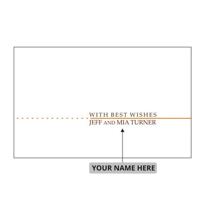 Gifts of Love personalised Name Cards