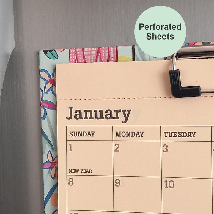 Gifts of Love 2023 Fridge Calendar & Wall Mountable Clipboard Calendar with Pen