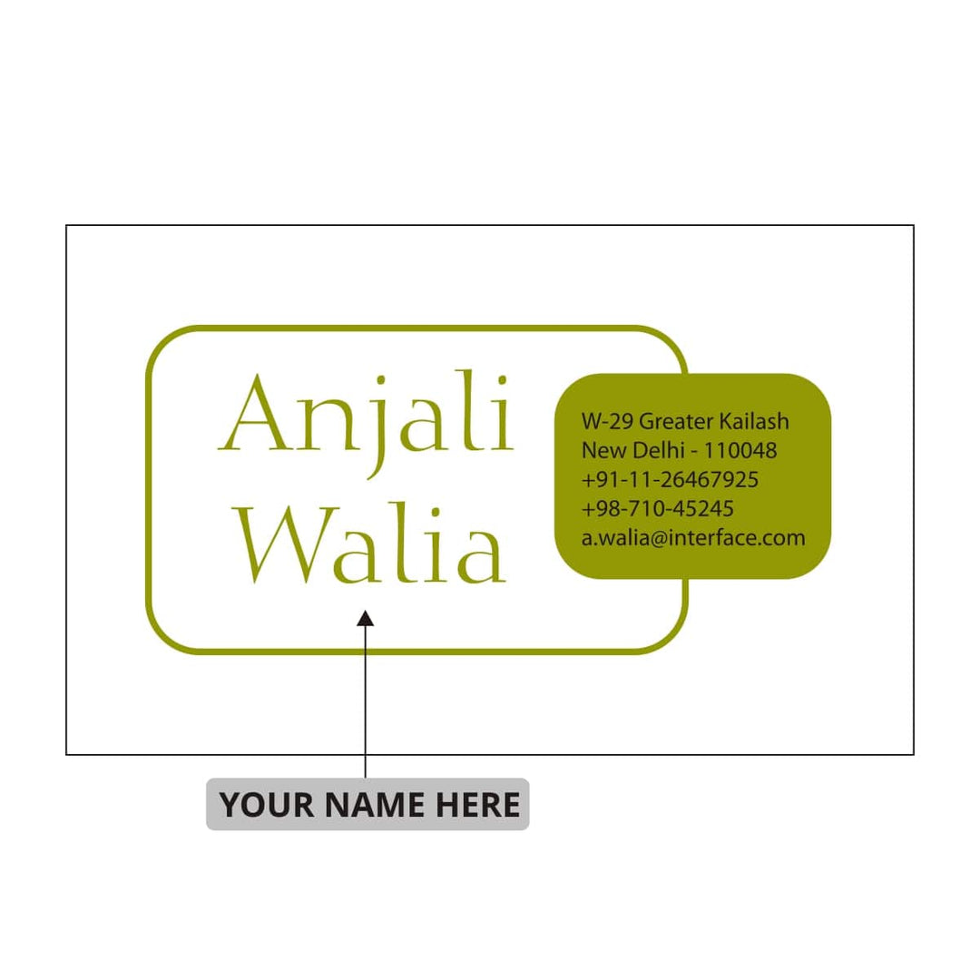 Gifts of Love Personalised Name Cards