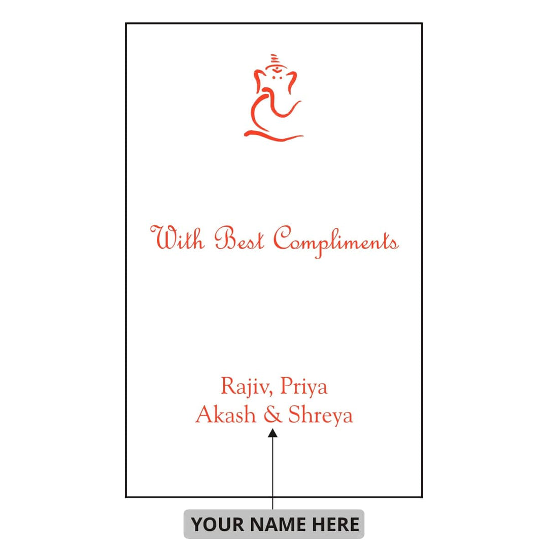 Gifts of Love Personalised Name Cards