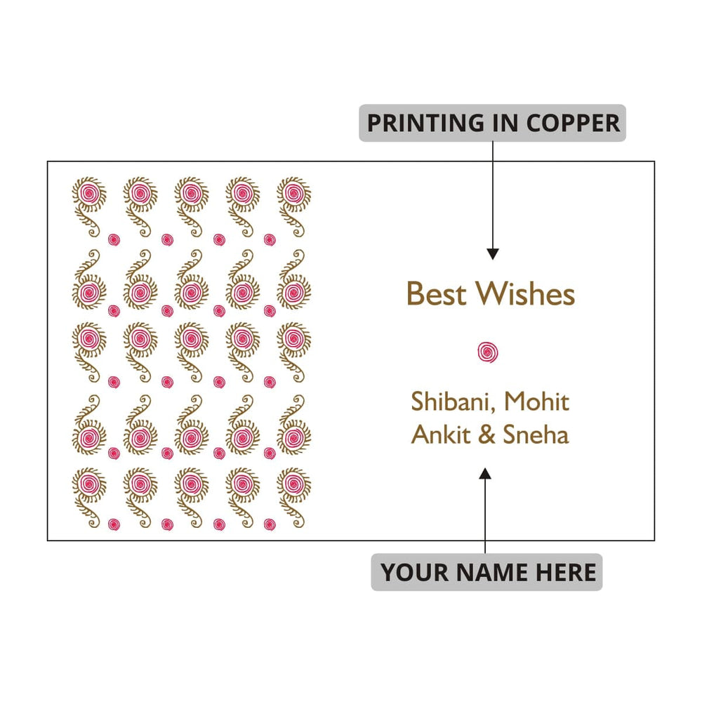 Gifts of Love Personalised Name Cards