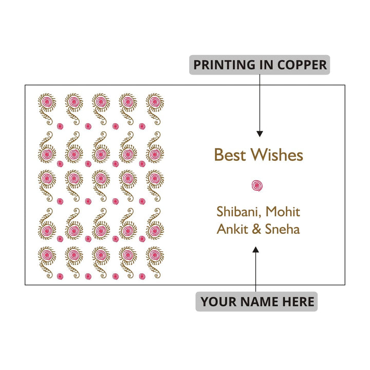 Gifts of Love Personalised Name Cards