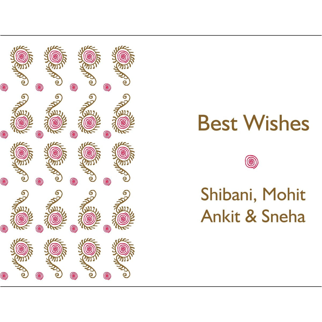 Gifts of Love Personalised Name Cards