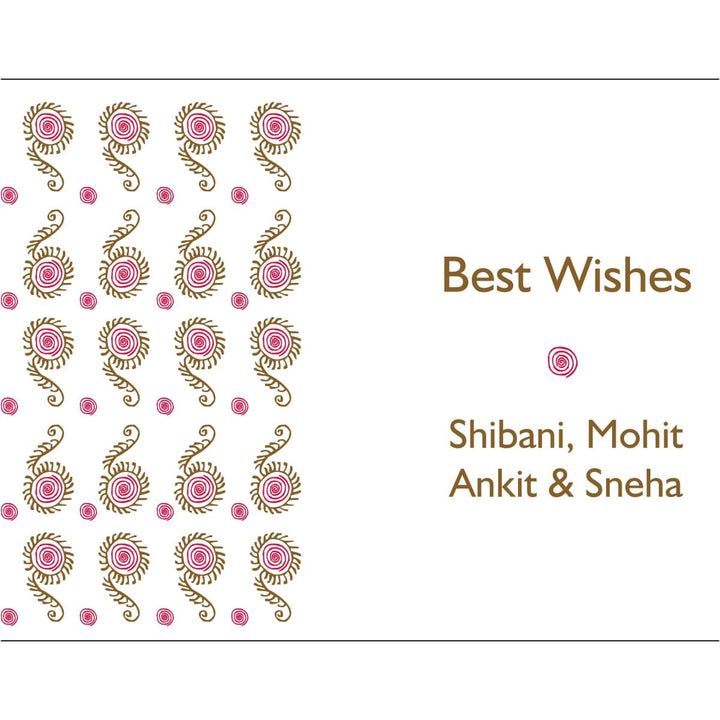 Gifts of Love Personalised Name Cards